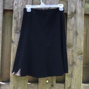 Black Flare Skirt